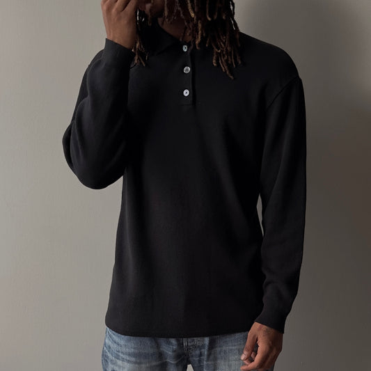 Cotton Polo Long Sleeve