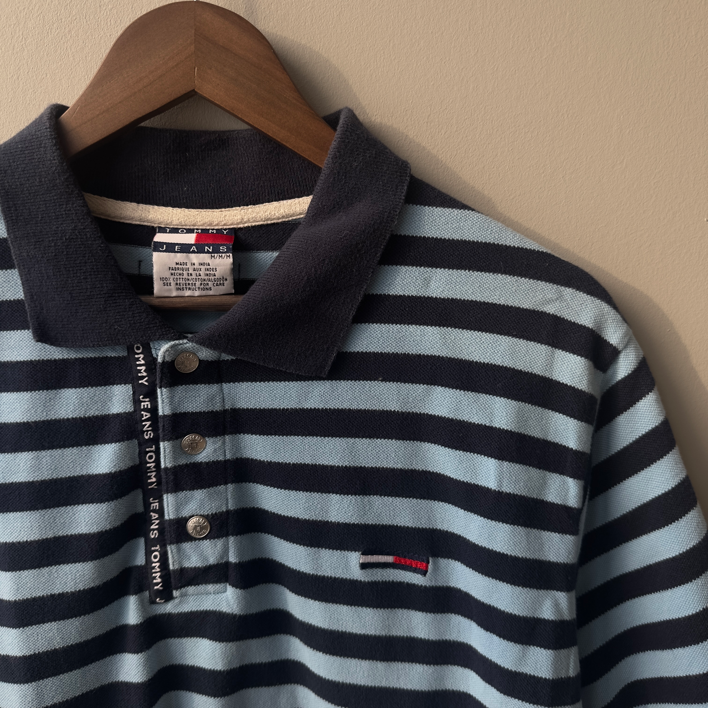 Early 2000’s Vintage Striped Tommy Polo