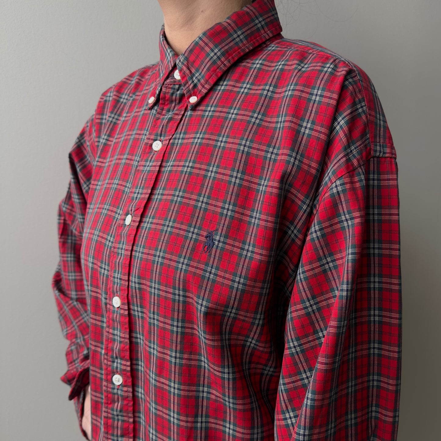 Polo Ralph Lauren Red Checked Button Down