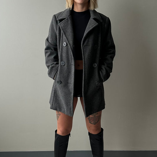 Vintage Wool Peacoat
