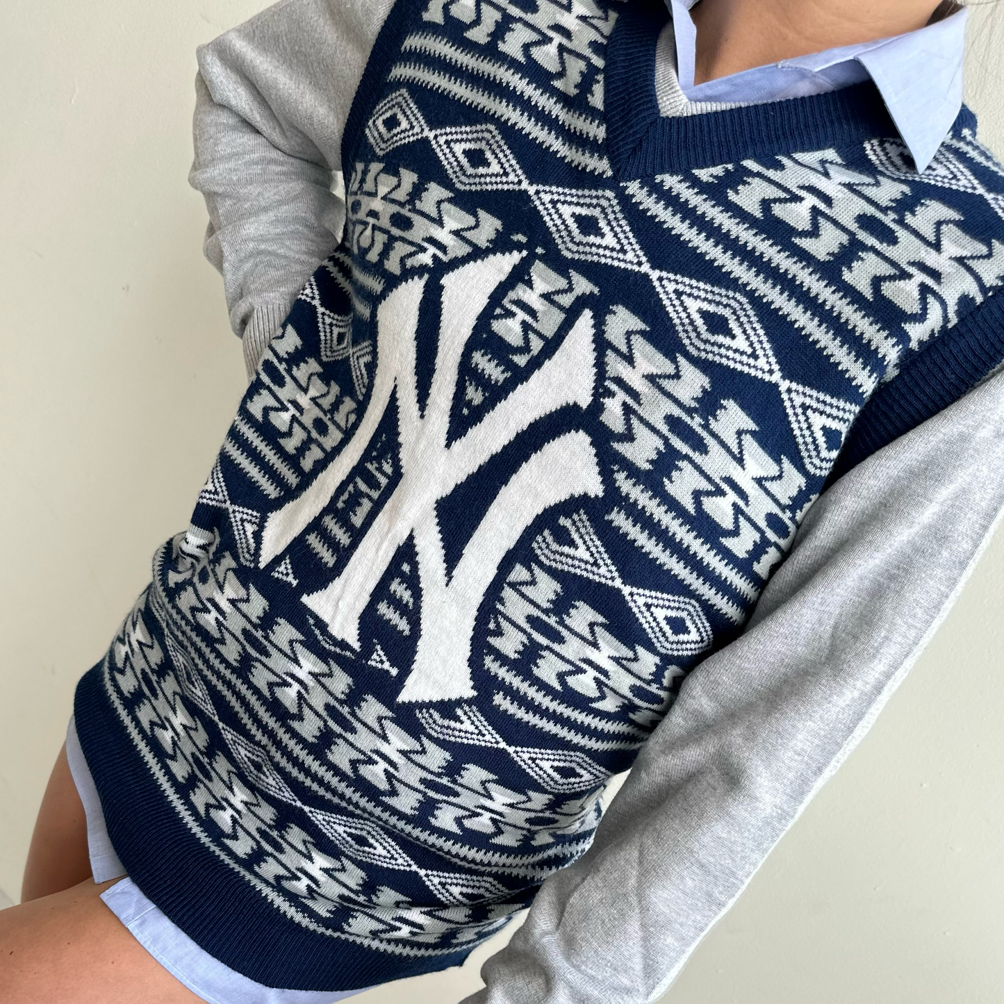 Vintage Yankees Sweater Vest